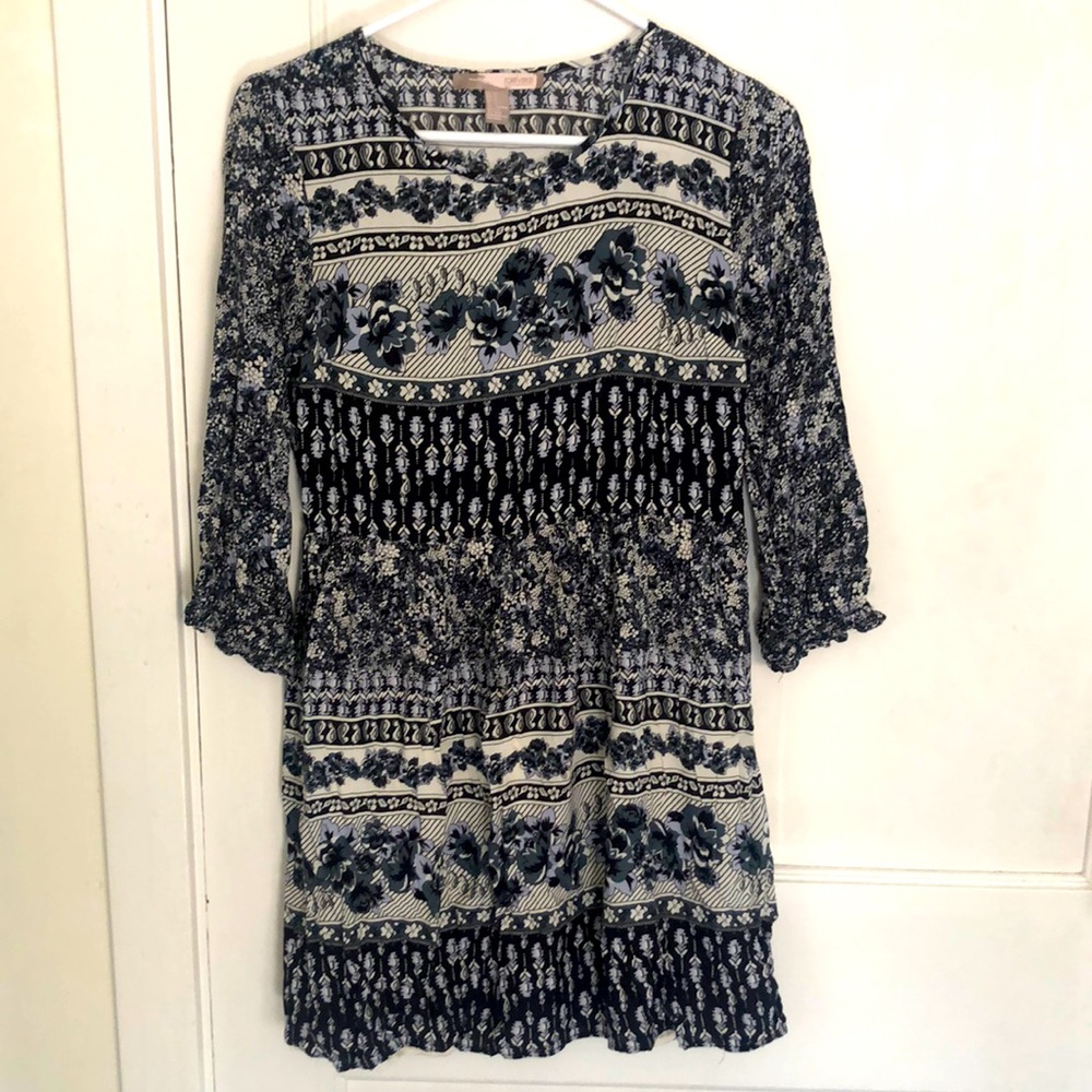 Forever 21 Contemporary 3/4 sleeve dress